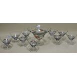 A collection of ten contemporary glasses