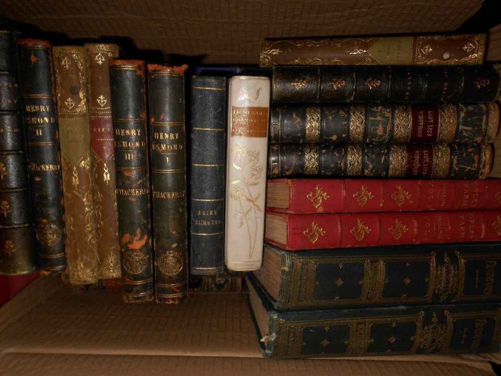 Literature. TROLLOPE (A) Orley Farm, 2 vols 1862, half calf (joints cracked); The Prime Minister,