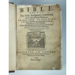 Bible, Geneva version. Translated according to the Ebrew and Greeke, London: Deputies of Christopher