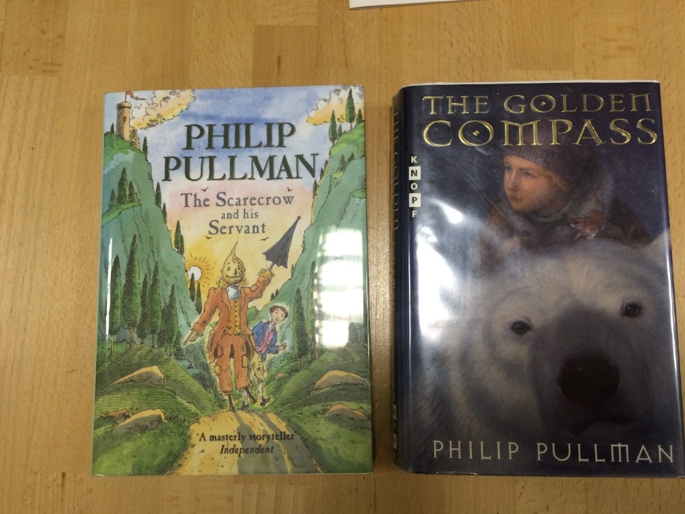 PULLMAN (Philip) The Golden Compass, first edition Knopf 1996, signed by the author to a label to
