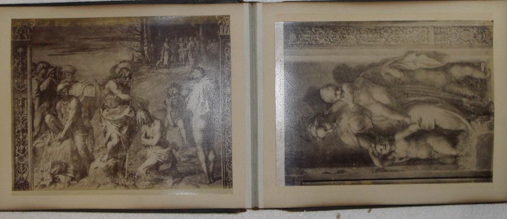 HOWARD (Dorothy, The Lady Henley) A photograph album dated 1894, oblong 4to, with mainly Italian
