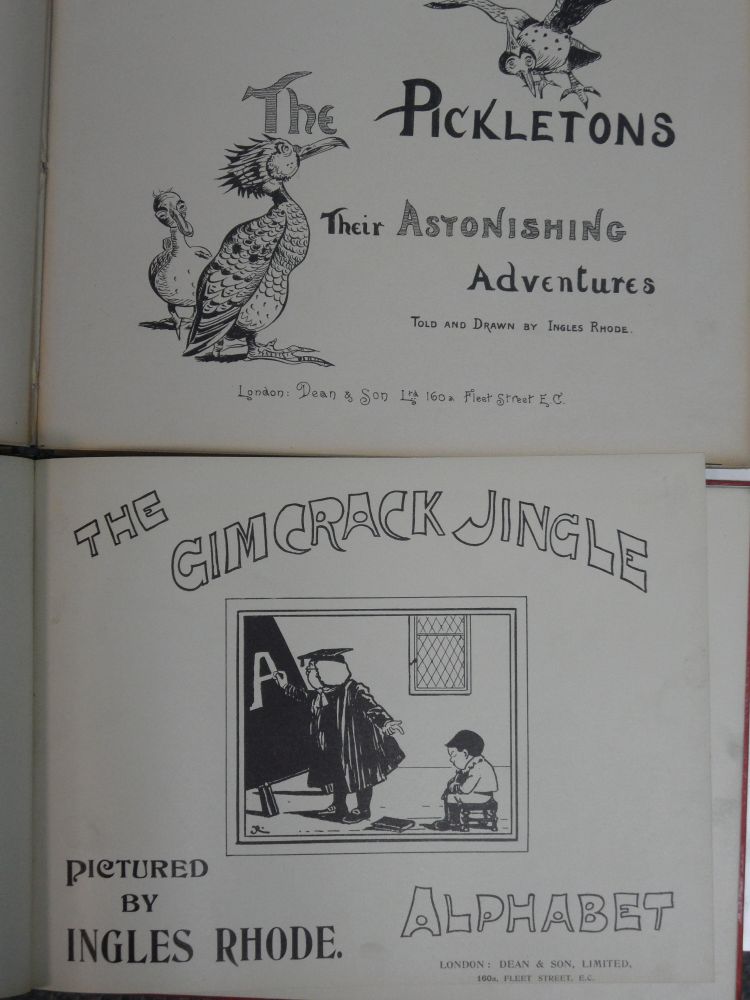 RHODE (Ingles) The Pickletons; The Gimcrack Jingle Alphabet; both Dean & Son no date [c.1890], - Image 2 of 3