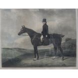 W. Giller after Abraham Cooper, Daniel Haigh Esq,  mezzotint in colours, 50cm x 63cm