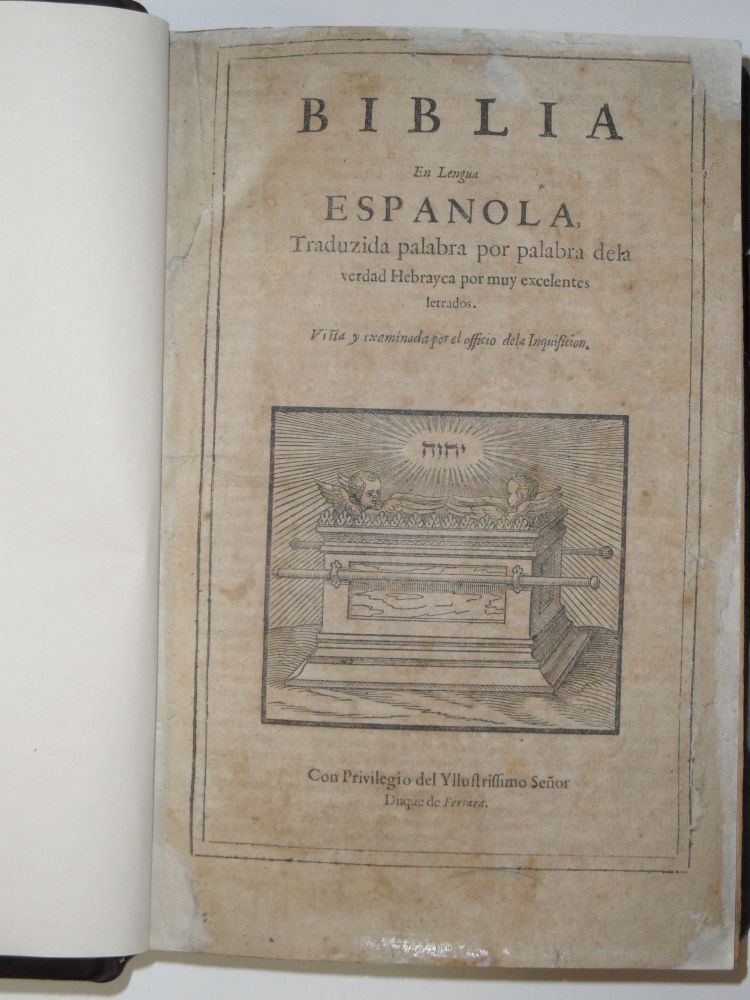 A Spanish Old Testament, 1630. Biblia En Lengua Espanola, Traduzida palabra por palabra de la verdad - Image 2 of 3