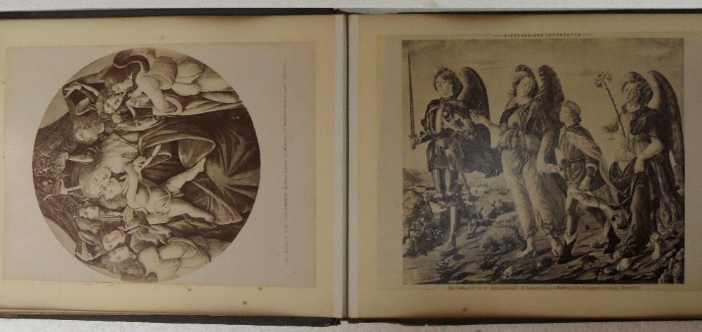 HOWARD (Dorothy, The Lady Henley) A photograph album dated 1894, oblong 4to, with mainly Italian - Image 2 of 7