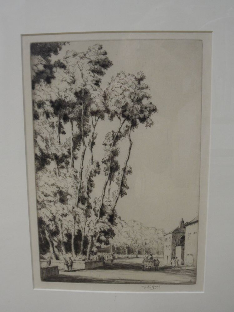 Donald Plenderleith (1921-2005), Burnham on Crouch, etching, pencil signed lower right, 17.5 x 27. - Image 2 of 2