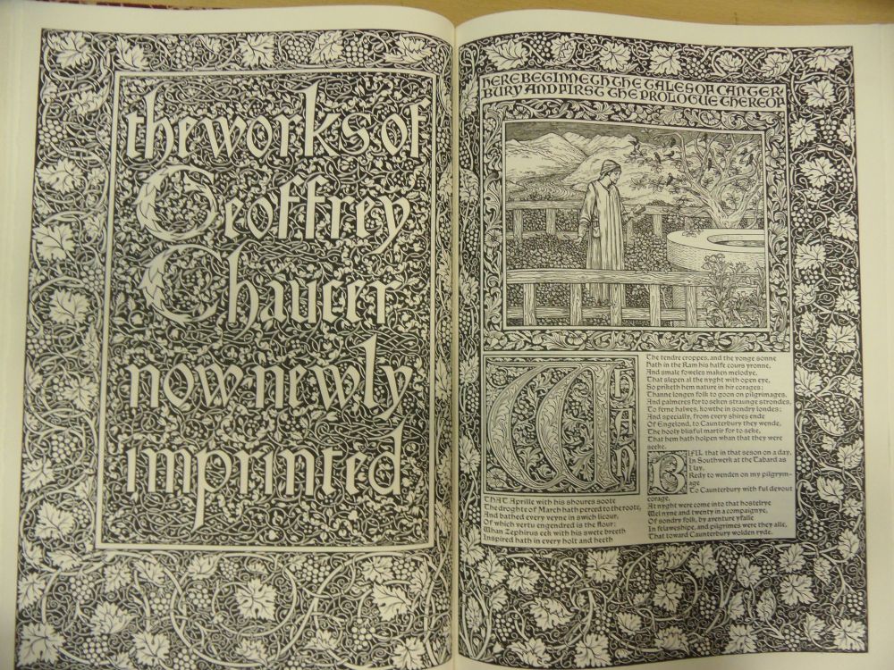 CHAUCER (Geoffrey) The Works, The Basilisk Press, 1974-75, folio, [a facsimile reprint of the