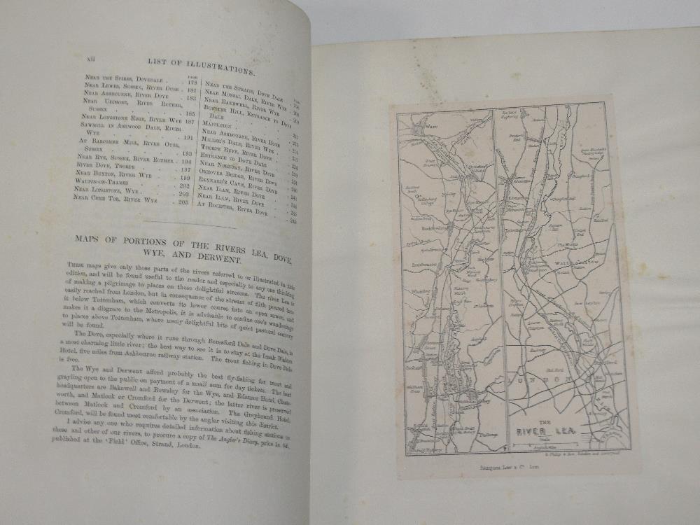 WALTON (Izaak) and COTTON (Charles) The Complete Angler, edited R. B. Marston, 2 vols, Royal 4to, ' - Image 7 of 7