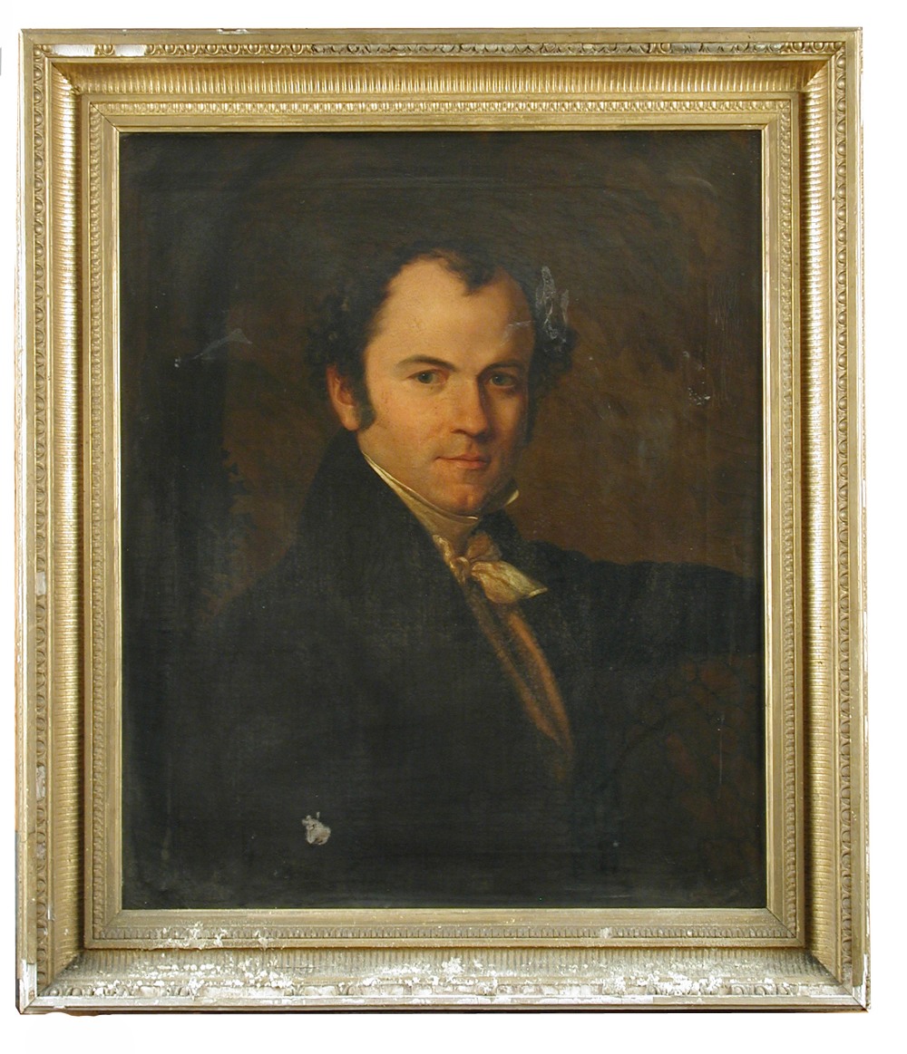 Attributed to Lorenzo Theweneti (British, 1790-1878) Portrait of the artist's brother, Mr