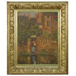 G M Rosenberg (19th Century) Reflection signed lower right "G M Rosenberg" oil on canvas 44 x