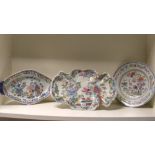 A 19th century Davenport part dinner service together with three Mason's wares. the first printed