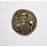 WITHDRAWN Venice - silver Grosso circa 1200 AD, obverse Ruler holding orb and sceptre, reverse