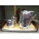 A 1950's Newmaid tea and coffee service