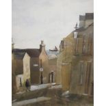 John Knapp-Fisher (British, b. 1931) - Cresswell Street, Tenby, limited edition signed print,