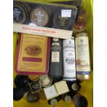 A quantity of single malt whisky miniatures and other spirits