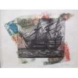 Neil Pittaway (British, 20th Century) - HMS Victory, coloured etching, signed inscribed and numbered