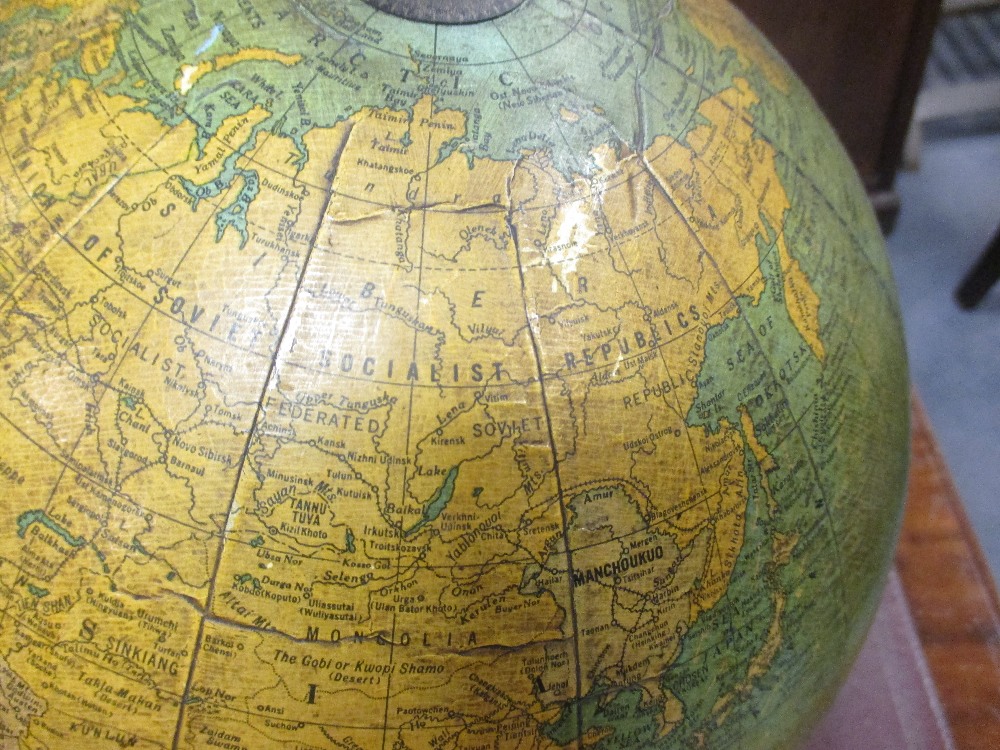 A George Cram 10.5 inch terrestrial globe - Image 2 of 4