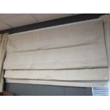 A cream coloured Venetian blind, 165cm wide