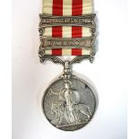 Indian Mutiny Medal - to Private D(avid) Greig, 90th Light Infantry, Lucknow and Defence of