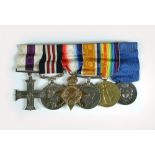 A World War I Military Cross and Military Medal group, to 1541 Acting Captain John Wandrum Cawley