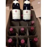 Santenay 1er Cru 1986, Vaucher, twelve bottles levels vary slightly; not in original carton