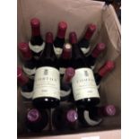 Red Burgundy, Vaucher, 1988, eight bottles, various; Corton, Bonneau du Martray 1984, 4 bottles (14)