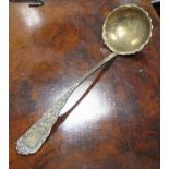 A sterling silver ladle by Birks