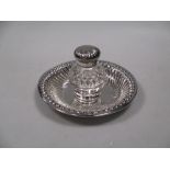 A late Victorian silver inkstand by Edgar Finley & Hugh Taylor (Horace Woodward & Co), London