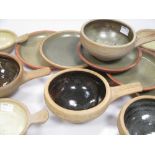 A quantity of studio pottery bowls - ex Prima vera