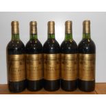 Chateau Cantenac Brown, Margaux 3eme Cru 1982, six bottles (levels: two top shoulder; others base of