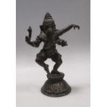 Indian bronze statue of Ganesha