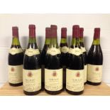 Volnay 1986 Vaucher, nine bottles; 1988, three bottles (12)