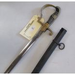 A WWII German court sword