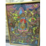 A Tibetan thangka