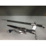 A World War II bayonet and another (2)