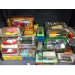 A group of Dinky, Corgi and other toy cars, boxed