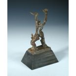 § After Ossip Zadkine (Russian/French,1890-1967), a limited edition bronze of The Destroyed City,