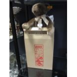 A Steiff brown 1906 'Classic' teddy bear, in original cardboard box