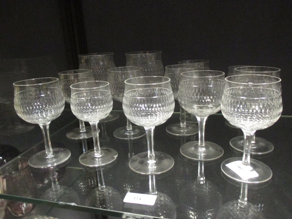 A service of drinking glasses (13)