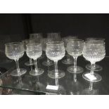 A service of drinking glasses (13)