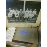 John Burton Keswick, a small archive of sporting ephemera c. 1907-08, including his Hockey Cap (