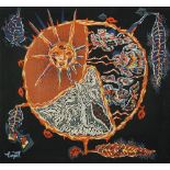 § Jean Lurcat (French, 1892-1966) A design for a tapestry signed lower left "Lurcat" silkscreen on