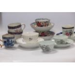 A group of tea bowls and saucers
