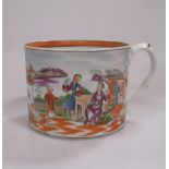 A Miles Mason porcelain broad mug, early 19th century, Oriental style decoration
