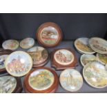 A quantity of Pratt ware or similar pot lids mainly relating to Pegwell Bay and Kent environs and