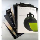 Ten various Woolley and Wallis sale catalogues (10)