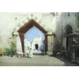 Noel Leaver, ARCA (British, 1889-1951) A Moorish gate in Algiers signed lower left "Noel H Leaver"