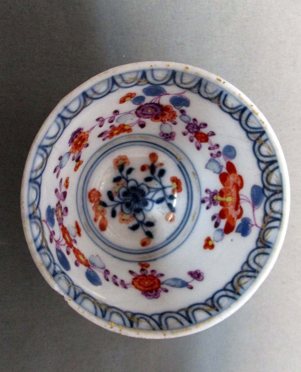 A pair of Meissen tea bowls for the Ottoman market and five others, the first pair gilt with - Image 3 of 14