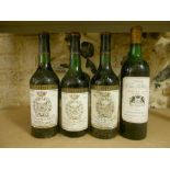 Chateau Gruaud Larose, St Julien 2eme Cru 1978, 2 bottles; another 1970 (level in shoulder); Chateau