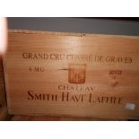 Chateau Smith Haut Lafitte, Pessac Leognan Graves 2002, 6 magnums in owc. Removed from the cellar of